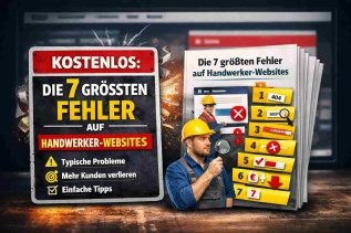 Die 7 größten Fehler auf Handwerker-Webseiten