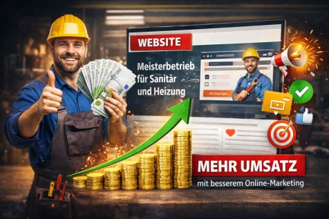 Mehr Umsatz auf Ihrer Handwerker-Webseite mit besserem Marketing